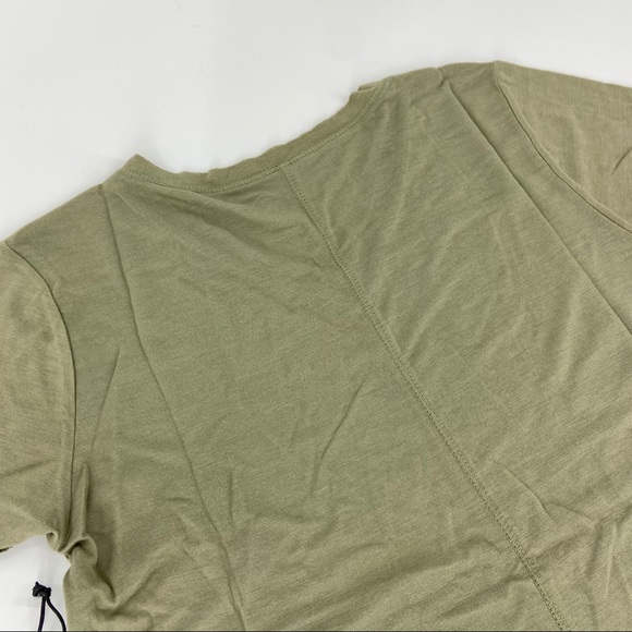 NEW Nordstrom Treasure & Bond Easy Swing Short Sleeve Tee Green Size 10/12 - Picture 7 of 12